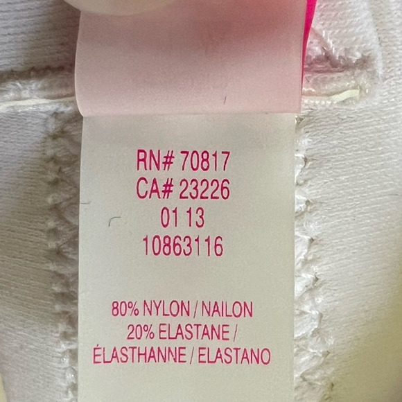 Victoria's Secret Women's Strapless Jeweled Embellished Bikini Top White SZ 34C - Picture 10 of 10